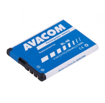 AVACOM baterie do mobilu Nokia 6111 Li-Ion 3,7V 750mAh (náhrada BL-4B) AVACOM baterie do mobilu Nokia 6111 Li-Ion 3,7V 750mAh (náhrada BL-4B)