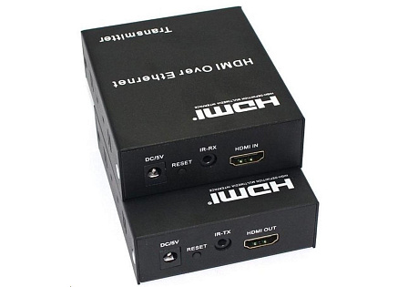 PREMIUMCORD HDMI extender na 120m, over IP, jeden vysílač na více přijímačů