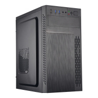 EUROCASE skříň ML M6-505B, Midi Tower, 2x USB 3.0, 2x audio, bez zdroje