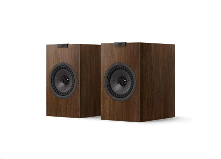 KEF Repro Q1 Meta regálové, 2ks, tmavé dřevo KEF Repro Q1 Meta regálové, 2ks, tmavé dřevo