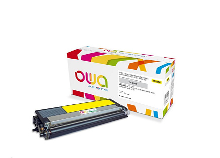 OWA Armor toner pro BROTHER HL 4140, 4150, 4570, MFC 9460, 9465, 9970, DCP 9055,1500 Stran,TN320Y,žlutá/yellow (TN-320Y) OWA Armor toner pro BROTHER HL 4140, 4150, 4570, MFC 9460, 9465, 9970, DCP 9055,1500 Stran,TN320Y,žlutá/yellow (TN-320Y)