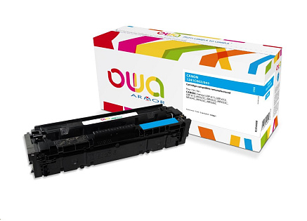 OWA Armor toner pro CANON LBP 611Cn, 613Cdw, 631Cn, 633Cdw, MFP635Cx, 1300 str., modrá/cyan (CRG045C)