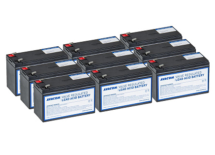 AVACOM Náhradní baterie AVA-RBP09-12090-KIT pro UPS KIT Legrand