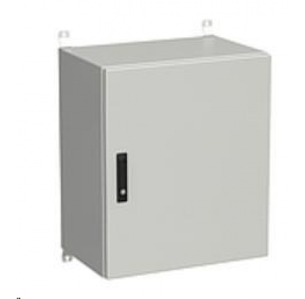 Solarix rozvaděč nástěnný venkovní LC-20 15U 600x300mm, dveře plech, LC-20-15U-63-22-G