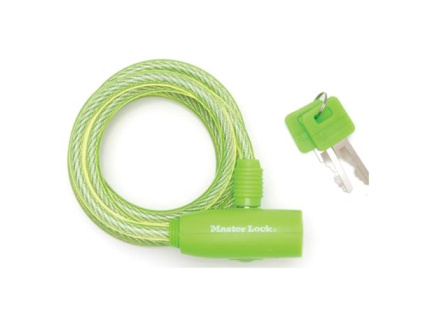 Master Lock Spirálový zámek na kolo  8212EURDPRO - 1,8m - zelený
