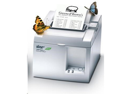 Star TSP143IIIU, USB, 8 dots/mm (203 dpi), řezačka, lightning, bílá