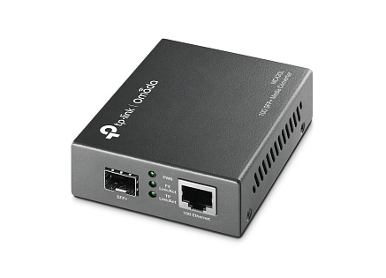 TP-Link OMADA MC420L media konvertor (1x10GbE, 1xSFP+, MM/SM, 550nm/1310nm, 550m/20km) TP-Link OMADA MC420L media konvertor (1x10GbE, 1xSFP+, MM/SM, 550nm/1310nm, 550m/20km)