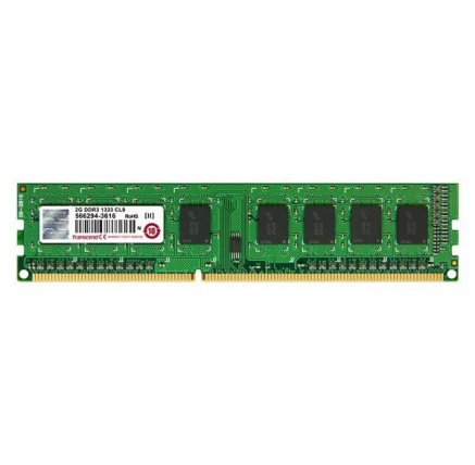 TRANSCEND DIMM DDR3 2GB 1333MHz 256Mx8 CL9 JetRam™ TRANSCEND DIMM DDR3 2GB 1333MHz 256Mx8 CL9 JetRam™