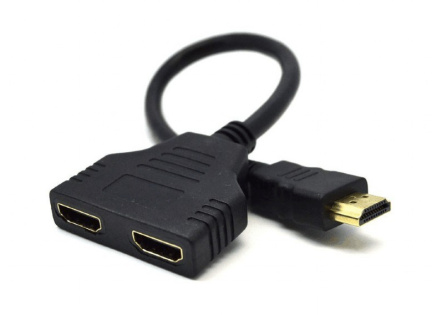GEMBIRD Dat přepínač HDMI splitter, pasivní, kabel, 2 cesty GEMBIRD Dat přepínač HDMI splitter, pasivní, kabel, 2 cesty