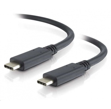 PremiumCord USB-C kabel ( USB 3.2 generation 2x2, 5A, 100W, 20Gbit/s ) černý, 0.5m PremiumCord USB-C kabel ( USB 3.2 generation 2x2, 5A, 100W, 20Gbit/s ) černý, 0.5m