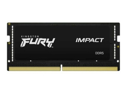 KINGSTON SODIMM DDR5 16GB 6400MT/s CL38 FURY Impact XMP