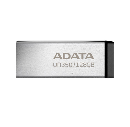 ADATA Flash Disk 128GB UR350, USB 3.2 Dash Drive, kov černá