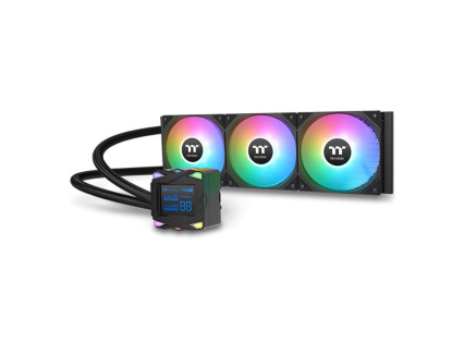 THERMALTAKE Vodní chladič LA360-S ARGB, 3x120mm ARGB, LGA1851, AM5, černá