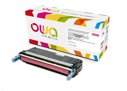 OWA Armor toner pro HP Color Laserjet 5500, 5550, 12000 Stran, C9733A, červená/magenta OWA Armor toner pro HP Color Laserjet 5500, 5550, 12000 Stran, C9733A, červená/magenta