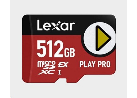 Lexar microSD Express I PLAY Pro Express 7.1, R900/W600 C10 U3 (UHS-I) 512GB
