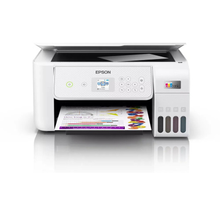 EPSON tiskárna ink EcoTank L3286, 5760x1440dpi, A4, 33ppm, USB, Wi-Fi, sken, bílá,Záruka 5 let  po registraci zdarma