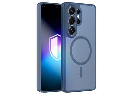 3mk ochranný kryt Misty MagCase Blue pro Samsung Galaxy S26 Ultra