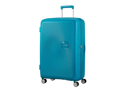 American Tourister Soundbox SPINNER 77/28 TSA EXP TURQUOISE TONIC
