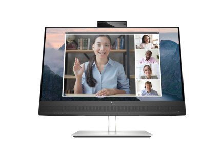 HP LCD EliteDisplay E24mv G4 23,8" IPS, 1920x1080,16:9,5ms, 250nits,1000:1,VGA,DP,HDMI,4xUSB 3.2,webcam 5MP,repro)