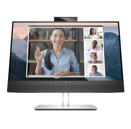 HP LCD EliteDisplay E24mv G4 23,8" IPS, 1920x1080,16:9,5ms, 250nits,1000:1,VGA,DP,HDMI,4xUSB 3.2,webcam 5MP,repro)