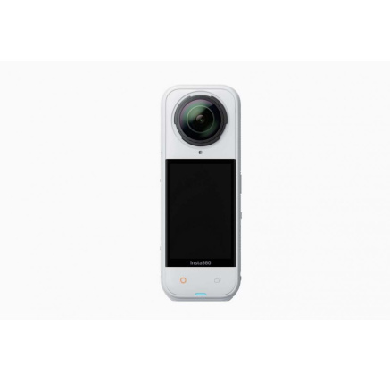 Insta360 X5 akční kamera, bílá, 8K 360° video, triple AI čip, vodotěsnost do 15 m, 6osá stabilizace, 2400 mAh baterie