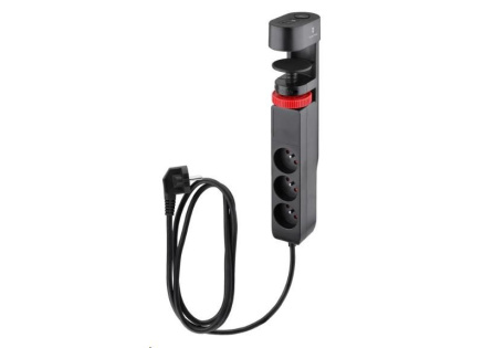 Viking síťová prodlužovací zásuvka R33S, 3x AC 230V, 1x USB-A, 2x USB-C, délka 1,4 m Viking síťová prodlužovací zásuvka R33S, 3x AC 230V, 1x USB-A, 2x USB-C, délka 1,4 m