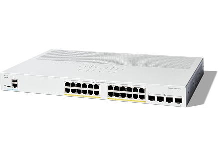 Cisco Catalyst switch C1300-24FP-4X (24xGbE,4xSFP+,24xPoE+,375W)