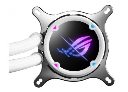 ASUS vodní chladič CPU AIO ROG STRIX LC II 360 ARGB WHITE, 3x120mm, LGA1851, AM5