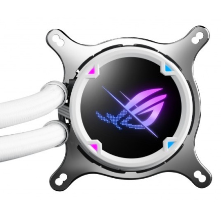 ASUS vodní chladič CPU AIO ROG STRIX LC II 360 ARGB WHITE, 3x120mm, LGA1851, AM5