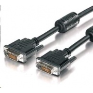 PREMIUMCORD Kabel DVI - DVI propojovací 5m (DVI-D, M/M, dual link)