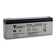 Baterie - YUVOLT Y2.3-12FR (12V; 2,3Ah; faston F1-4,7mm; životnost 3-5let)
