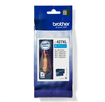 BROTHER INK LC-427XLC - cca 5000 stran, pro MFC-5955 6955 6957 6959 J6010 BROTHER INK LC-427XLC - cca 5000 stran, pro MFC-5955 6955 6957 6959 J6010