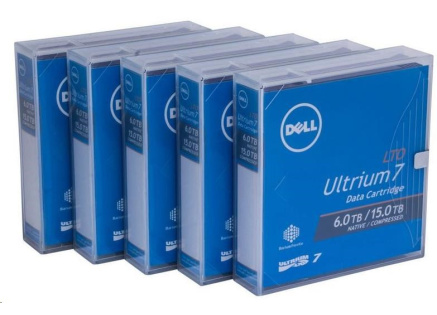 DELL LTO7 Tape Media 5 Pack Cust Kit