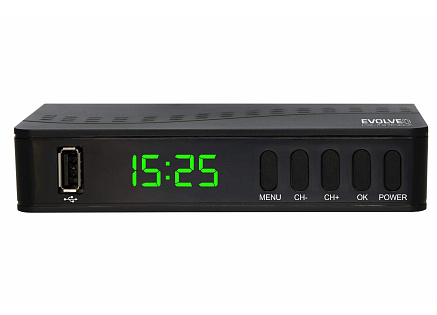 EVOLVEO Alpha T2, HD DVB-T2 H.265/HEVC rekordér EVOLVEO Alpha T2, HD DVB-T2 H.265/HEVC rekordér