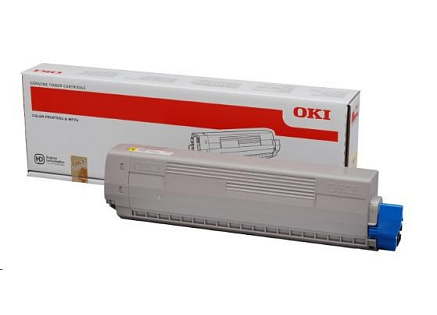 OKI Žlutý toner do C831/841 (10 000 stránek)