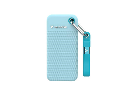 VERBATIM externí SSD 1TB Pocket SSD, USB-C, Modrá VERBATIM externí SSD 1TB Pocket SSD, USB-C, Modrá