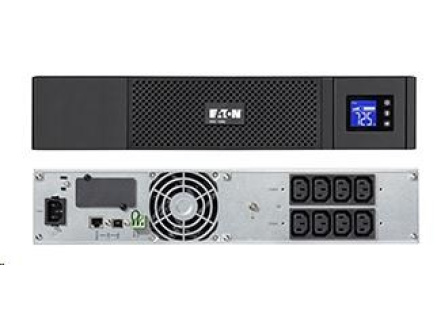 Eaton 5SC 1000i Rack 2U, UPS 1000VA / 700W, 8 zásuvek IEC, LCD