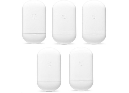 UBNT airMAX NanoStation 5AC Loco (NS-5ACL-5) 5-PACK, bez PoE [5GHz, 2x2MIMO, anténa 13dBi, Client/AP/Repeater, 802.11ac]