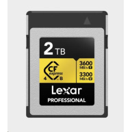 Lexar CFexpress 4.0 Pro Gold R3600/W3300 2TB