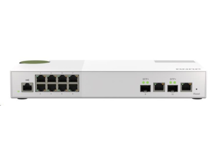 QNAP switch QSW-M2108-2C (8x2,5GbE,2x10GbE/SFP+combo)