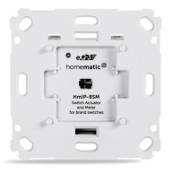 Homematic IP  Spínací akční člen s měřením - 5A, zápustná montáž - HmIP-BSM