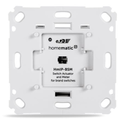 Homematic IP Spínací akční člen s měřením - 5A, zápustná montáž - HmIP-BSM Homematic IP Spínací akční člen s měřením - 5A, zápustná montáž - HmIP-BSM