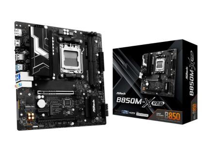 ASRock MB Sc AM5 B850M-X R2.0, AMD B850, 2xDDR5, 1xDP, 1xHDMI, mATX ASRock MB Sc AM5 B850M-X R2.0, AMD B850, 2xDDR5, 1xDP, 1xHDMI, mATX