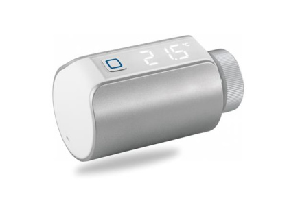 Homematic IP  Termostatická hlavice Evo, stříbrná - HmIP-eTRV-E-S