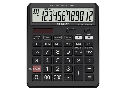 SHARP kalkulačka - SH-ELCC12GP SHARP kalkulačka - SH-ELCC12GP