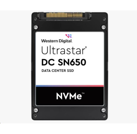 Western Digital Ultrastar SSD 7.68TB ISE (WUS5EA176ESP5E3) DC SN650 PCIe TLC 1DW/D BICS5 TLC U.3
