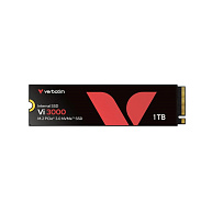 VERBATIM SSD Vi3000 Internal PCIe NVMe M.2 SSD 1TB , W 3000/ R 3300 MB/s