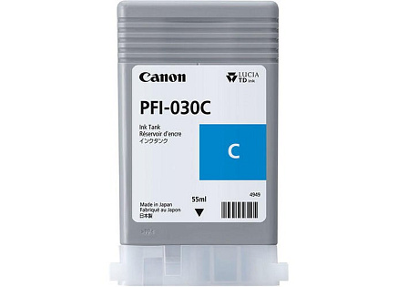 Canon CARTRIDGE PFI-030 C azurová pro imagePROGRAF TM-240 a TM-340