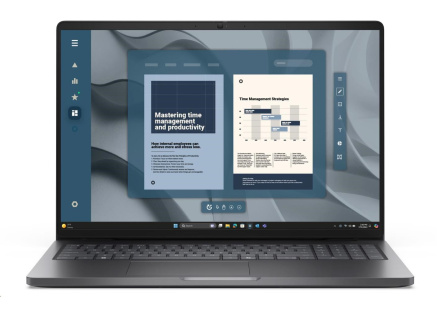 DELL NTB Pro 16 PC16255/AMD Ryzen 5 220/16GB/512SSD/16" FHD+ /IR Cam & Mic/65W/WLAN/vPro|Backlit Kb/W11 Pro/3Y PS NBD