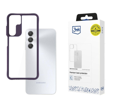 3mk ochranný kryt Satin Armor Case+ Purple pro Samsung Galaxy A15 5G 3mk ochranný kryt Satin Armor Case+ Purple pro Samsung Galaxy A15 5G
